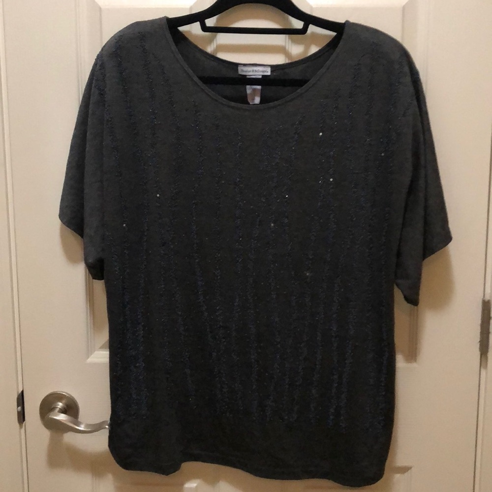 Top with beading on front